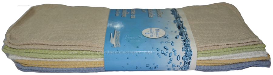 China Custom microfiber Waffle towel Supplier Bespoke Bulk Microfiber Waffle Weave Cleaning Towels Cloth Factory for Germany Europe